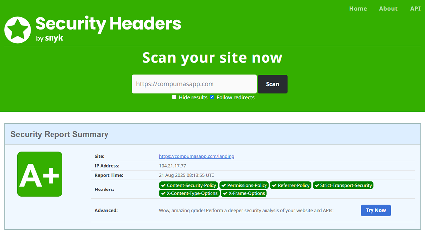Security Headers